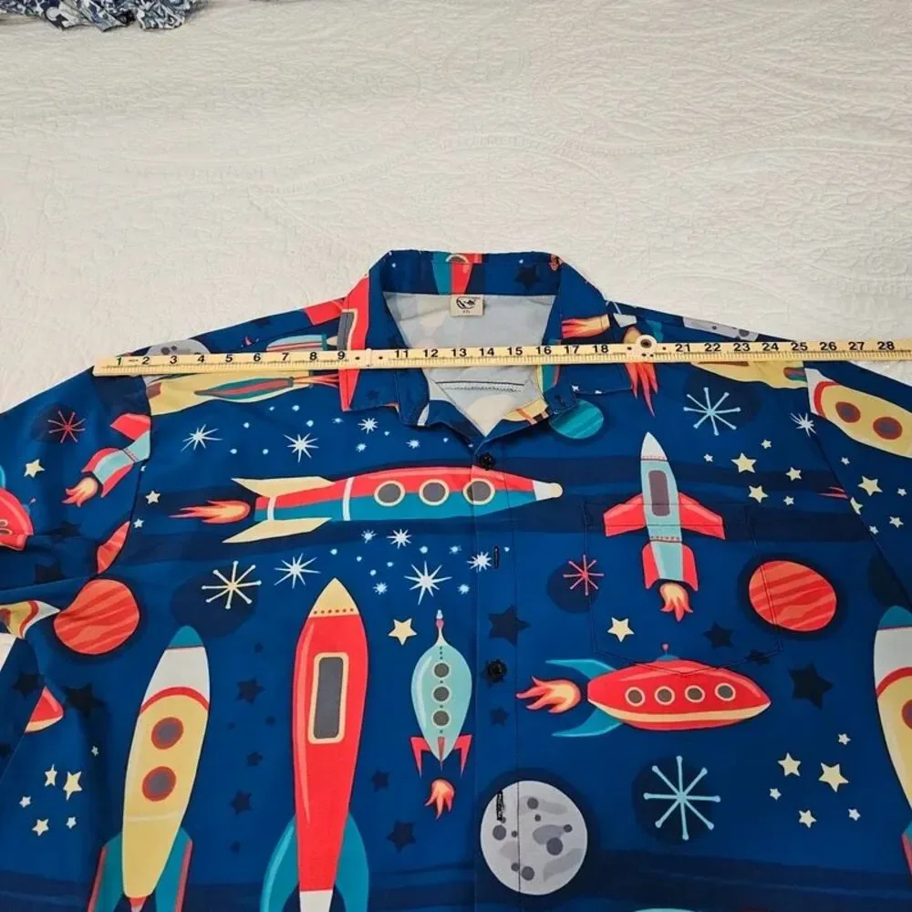 Hardaddy Button Down Print Shirt